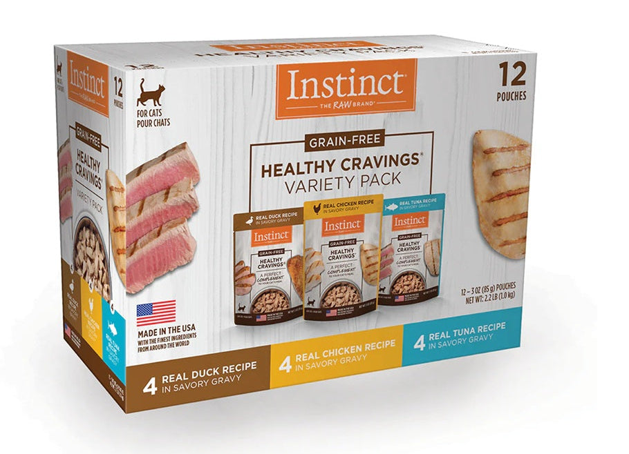 Alimento Húmedo Healthy Cravings Para Gato, Pack 12 sobres de 85 g