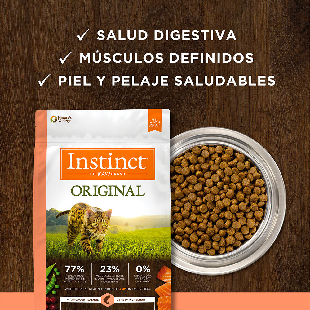 Instinct Salmón - Para Gatos - 2kg