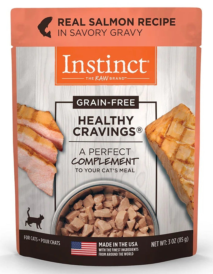 Alimento Húmedo Healthy Cravings Instinct Para Gato Sobre Sabor Salmón 85 g