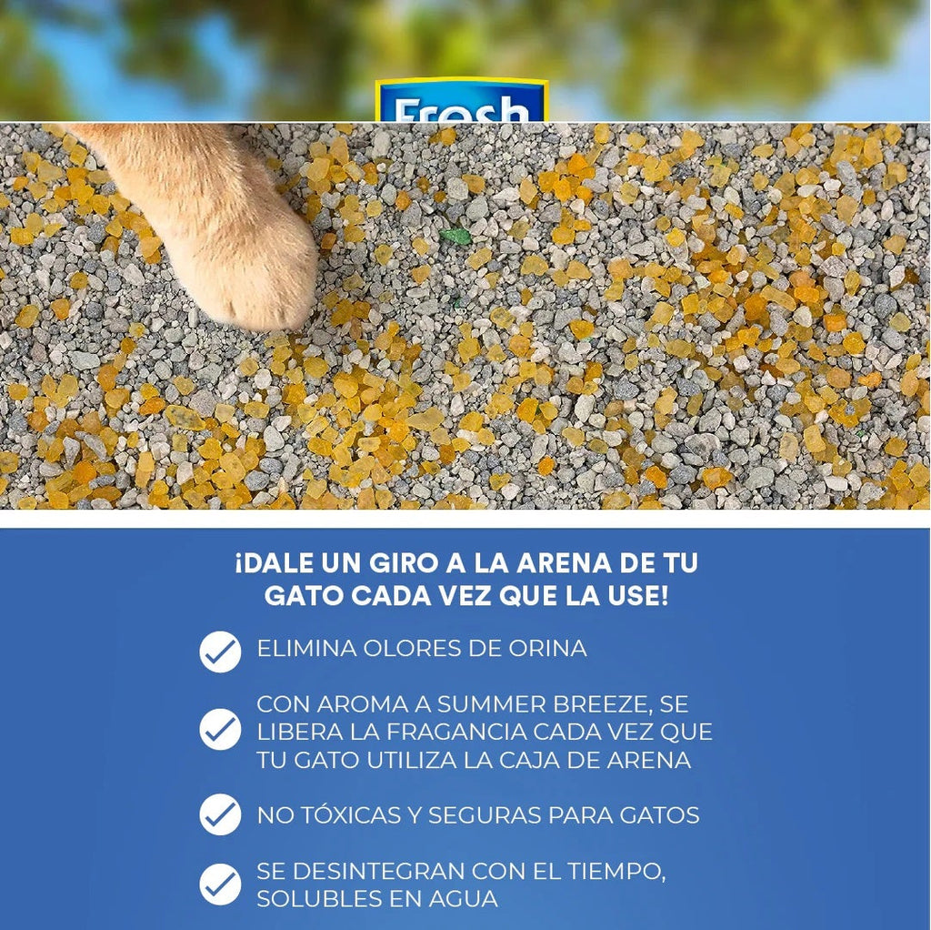 Fresh Step Perlas Desodorantes para Arena Gato