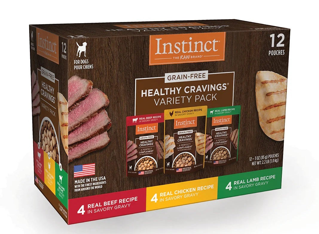 Alimento Healthy Cravings Para Perro Pack 12 sobres de 85 g
