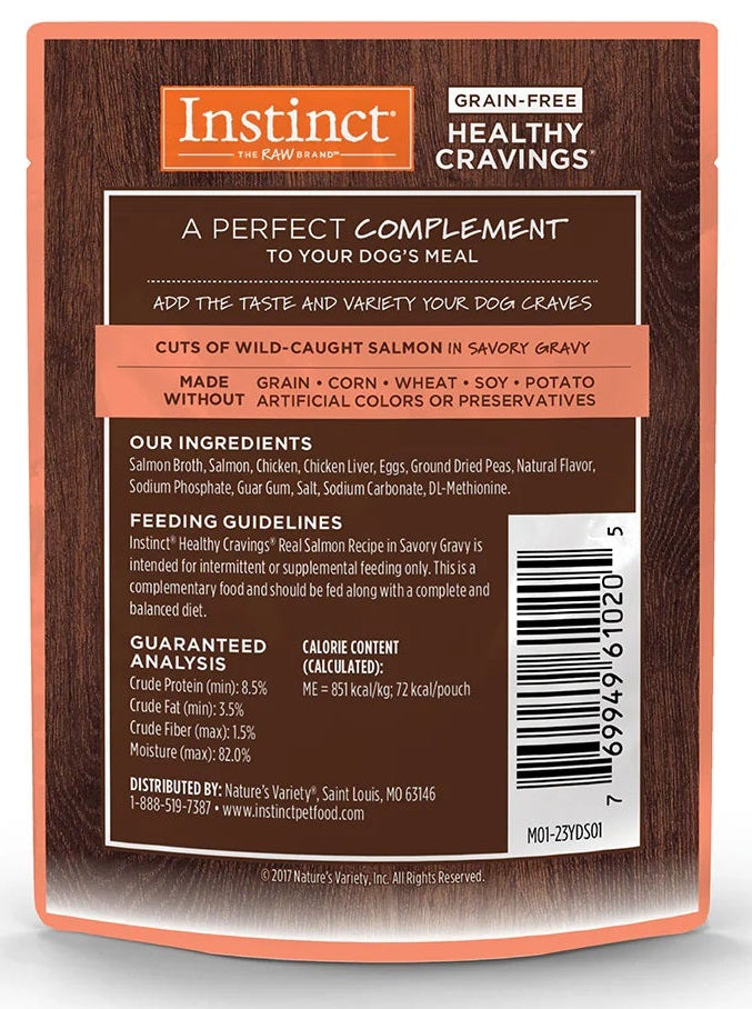 Alimento Húmedo Healthy Cravings Instinct Para Perro Sobre Sabor Salmón 85 g