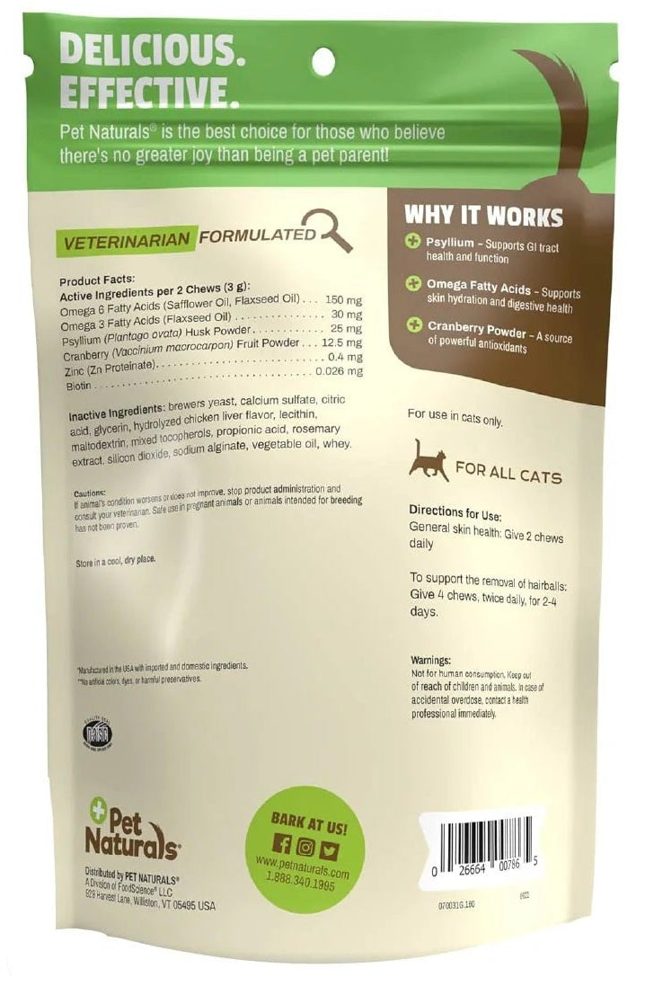 Hairball Chew para Gatos