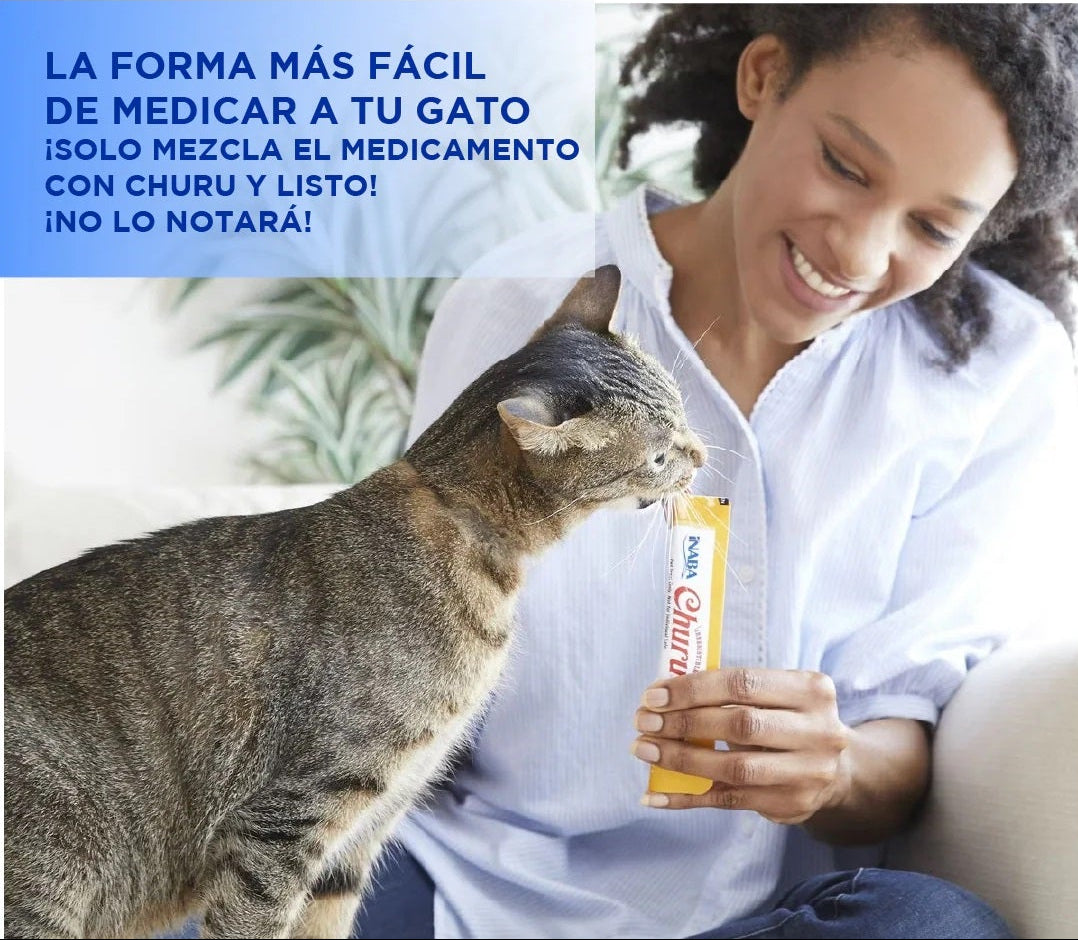 Inaba Churu Bote de 50 piezas Mix de Vieira, Almeja y Cangrejo