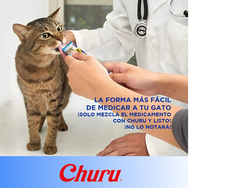 Churu de Atún para Gatos INABA - Caja 24 tubos