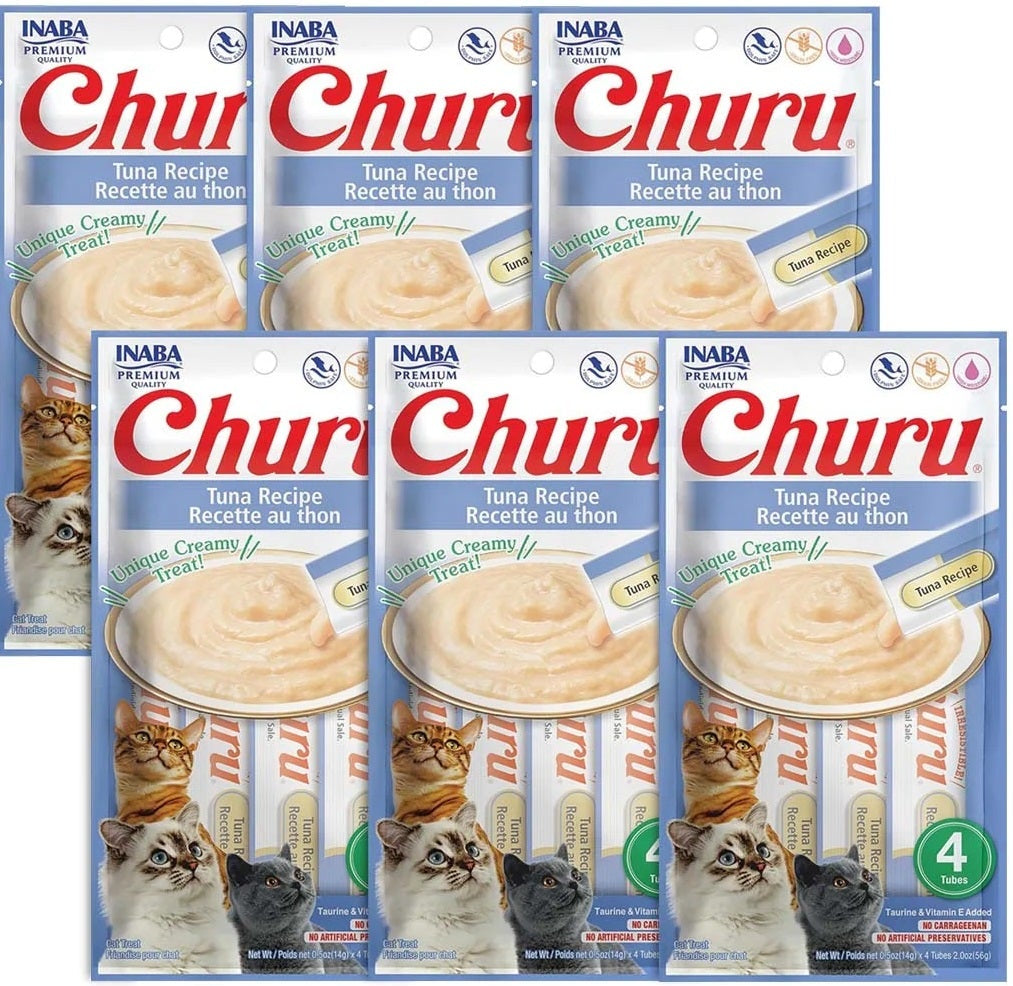 Churu Atún — Caja 6 bolsas x 4 tubos