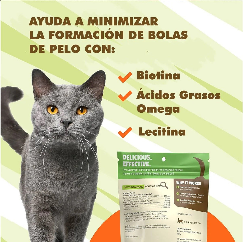 Hairball Chew para Gatos
