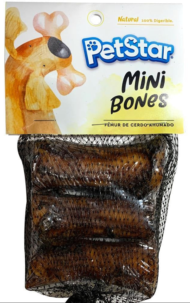 Mini Bones de Cerdo para Perros (3 piezas)