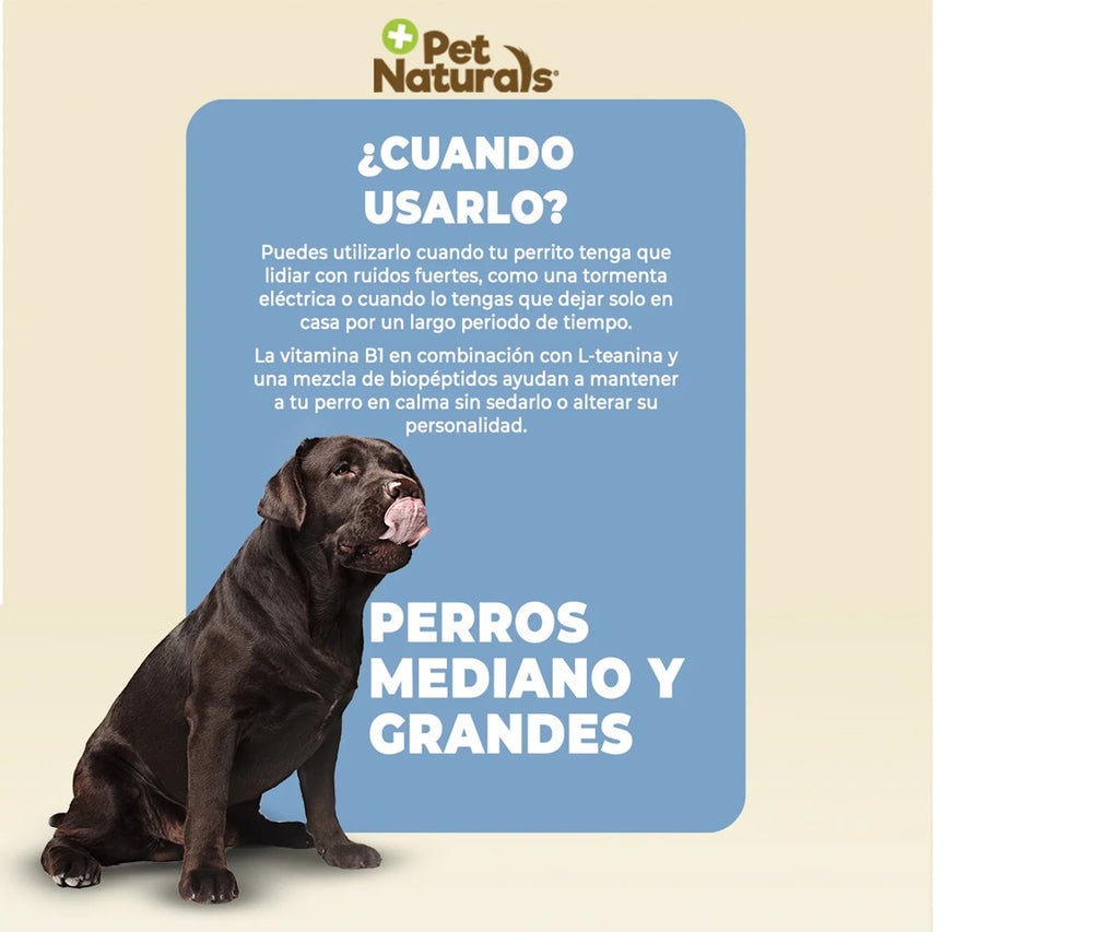 Calmantes para Perros Medianos y Grandes