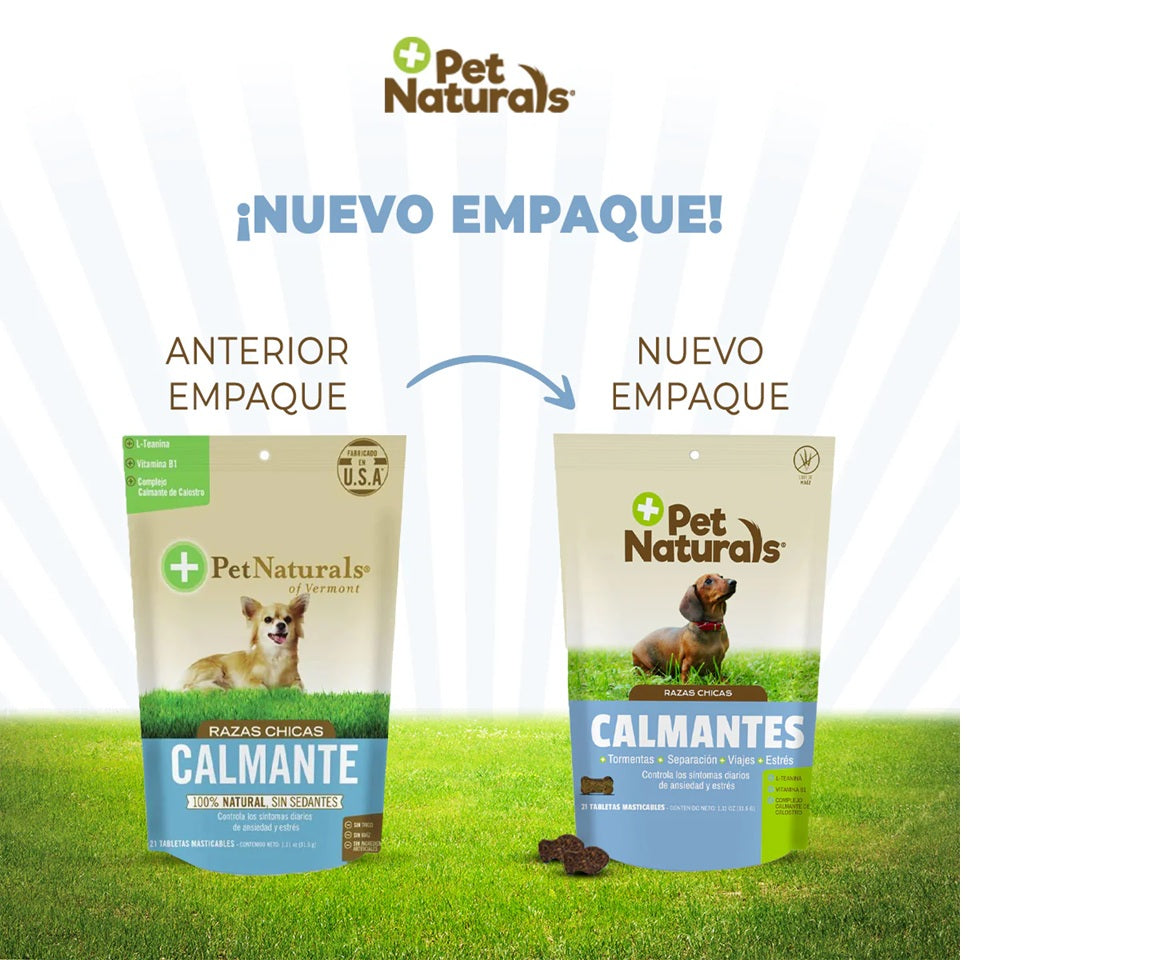Calmantes Naturales para Perros Chicos - Pet Naturals