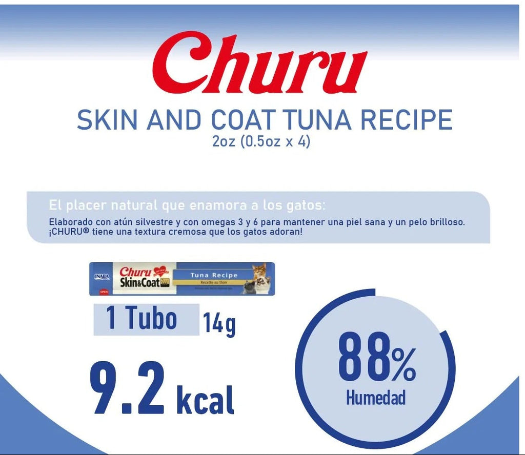 Churu Pops Atún — Caja 6 bolsas x 4 tubos