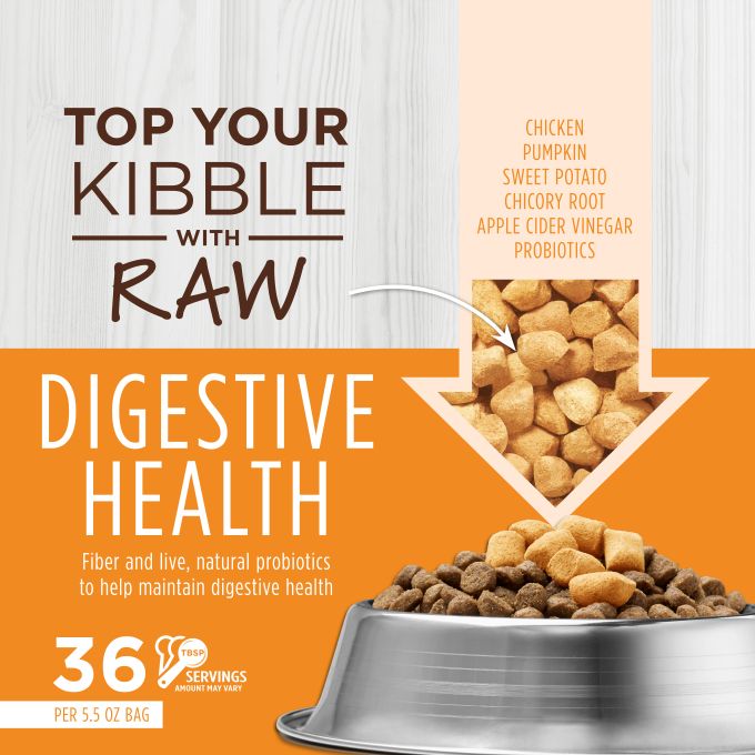 Instict Raw Boost Mixers Topper Natural Liofilizado para Gato