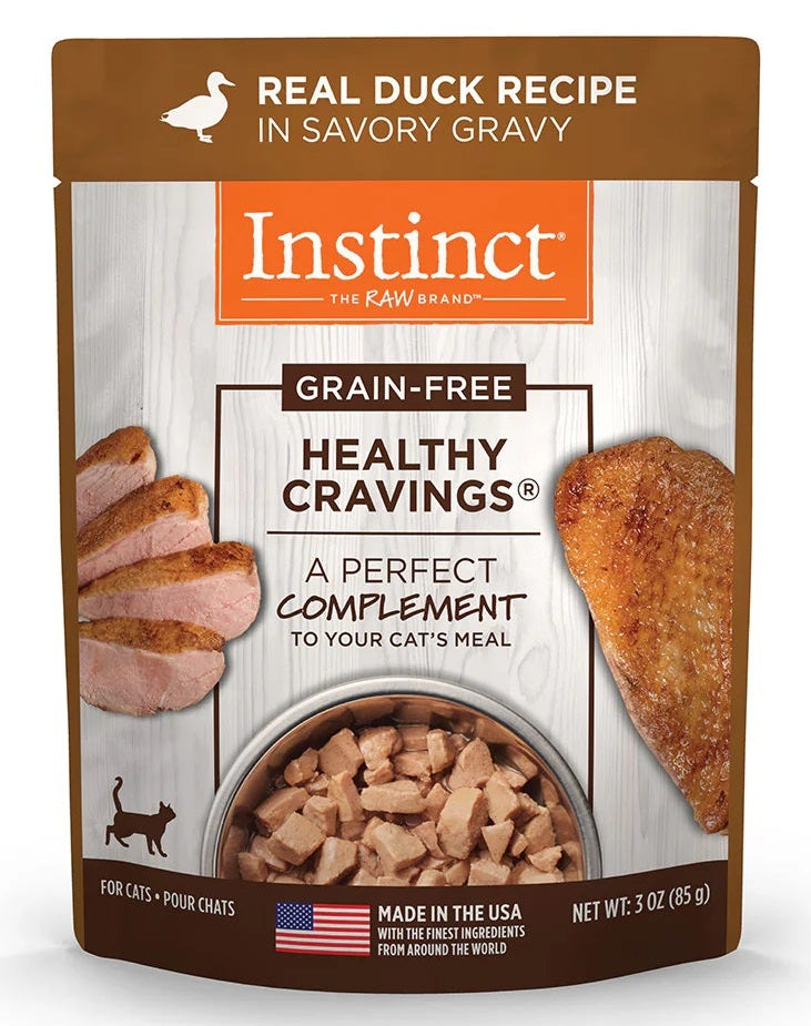 Alimento Húmedo Healthy Cravings Instinct Para Gato Sobre Sabor Pato 85 g