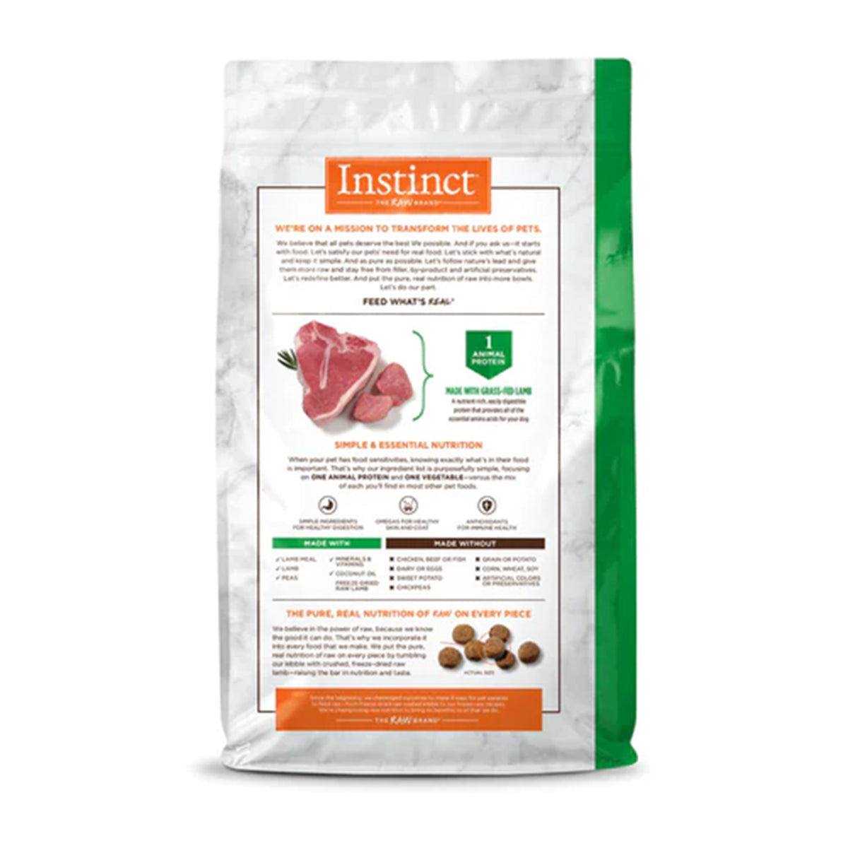 Instinct LID Cordero- Para Perros