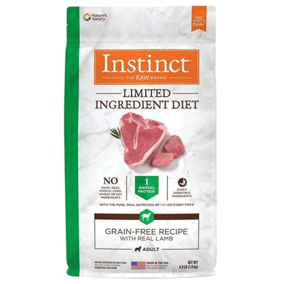 Instinct LID Cordero- Para Perros