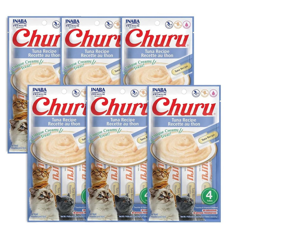 Churu de Atún para Gatos INABA - Caja 24 tubos