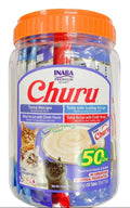 Inaba Churu Bote de 50 piezas Mix de Vieira, Almeja y Cangrejo