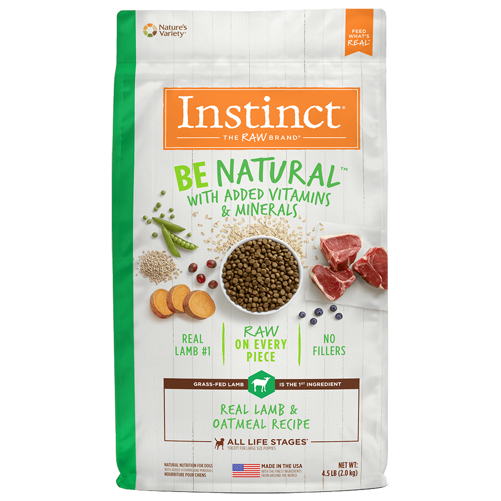 Instinct Be Natural Cordero - Para Perros - 24 lbs