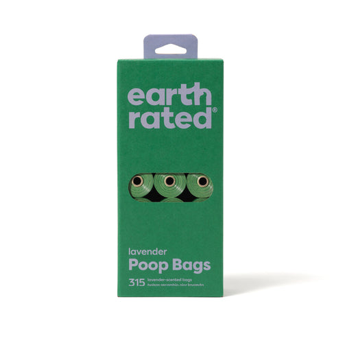 Bolsas para excremento 315pzs 21 Rollos con Olor Lavanda
