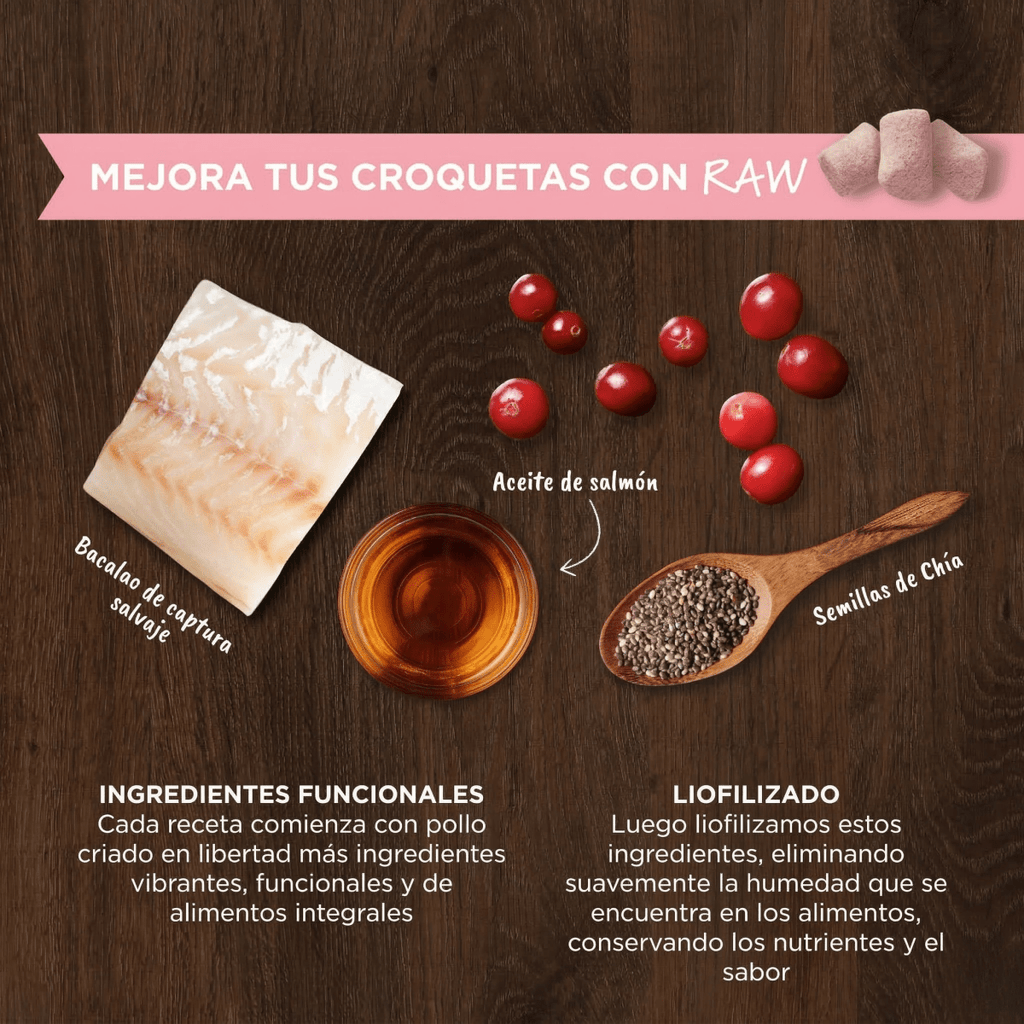 Instinct Raw Boost Mixers Piel y Pelaje Sanos para Perro